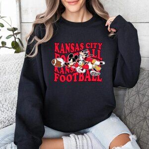 Kansas City chiefs Mousse and Friends Shirt Sweatshirt Hoodie mickey Shirt